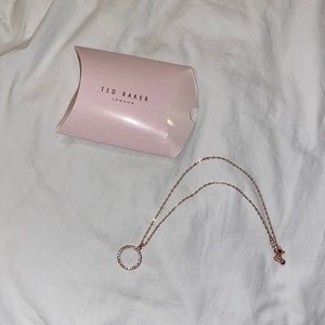 Ted baker circle necklace
